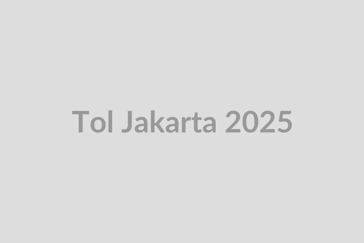 Daftar Tol Dalam Kota Jakarta & Tarif Terbaru 2025